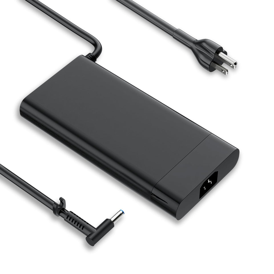 iziulg front view showing adapter and cables, highlights reliable power delivery