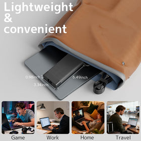 iziulg adapter casing texture and vents, improves heat dissipation