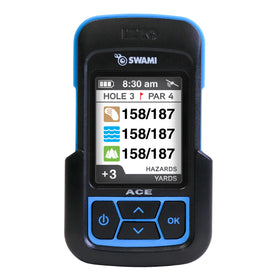 Izzo Swami Ace device features a durable, water-resistant design.