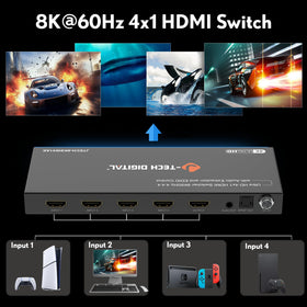 J-Tech Digital EDID control with presets for optimized video resolution.