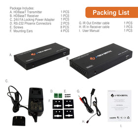J-Tech Digital UHDT150 EDID passthrough maintains source compatibility.