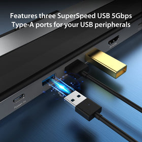 j5create detail of Gigabit Ethernet and combo audio jack for stable networking benefit