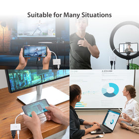 J5create JCA152 supports iPhone 15 2K@60Hz output for compatible streaming.