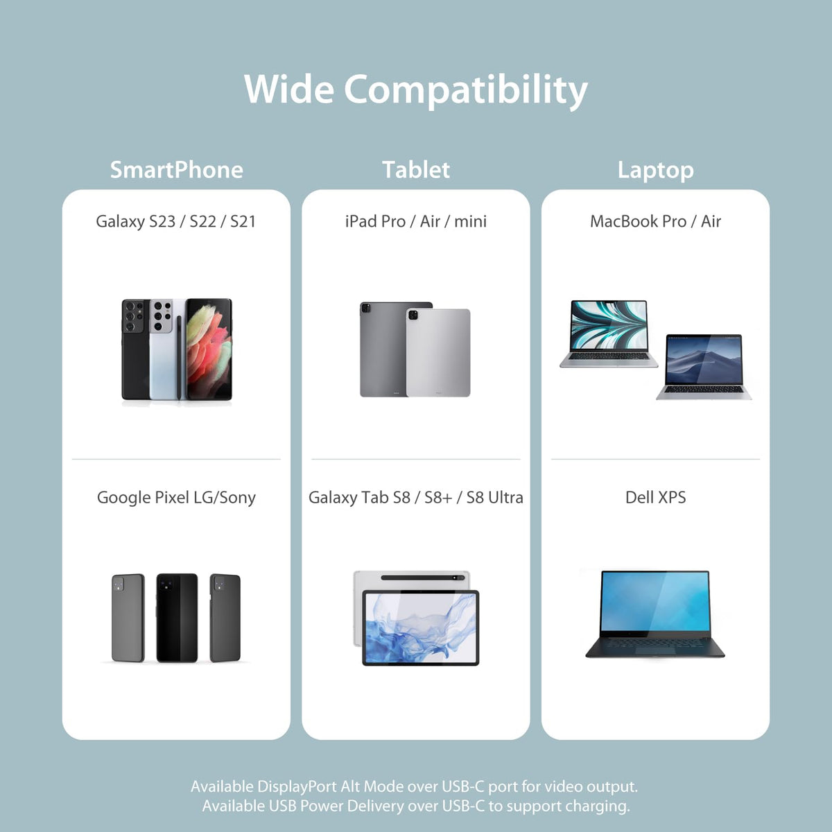 J5create JCA152 travel-ready design shown with compact build for on-the-go use.