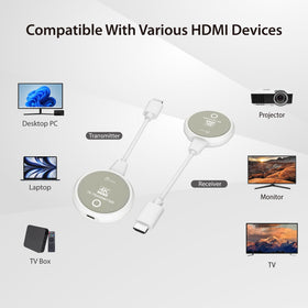 home office use of j5create ScreenCast 4K for quick sharing