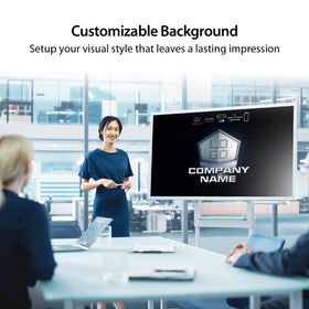 j5create ScreenCast 4K Max enables splash screen customization and PIN protection for classrooms.
