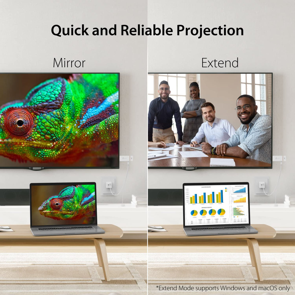 j5create ScreenCast 4K office-use setup for presentations and meetings