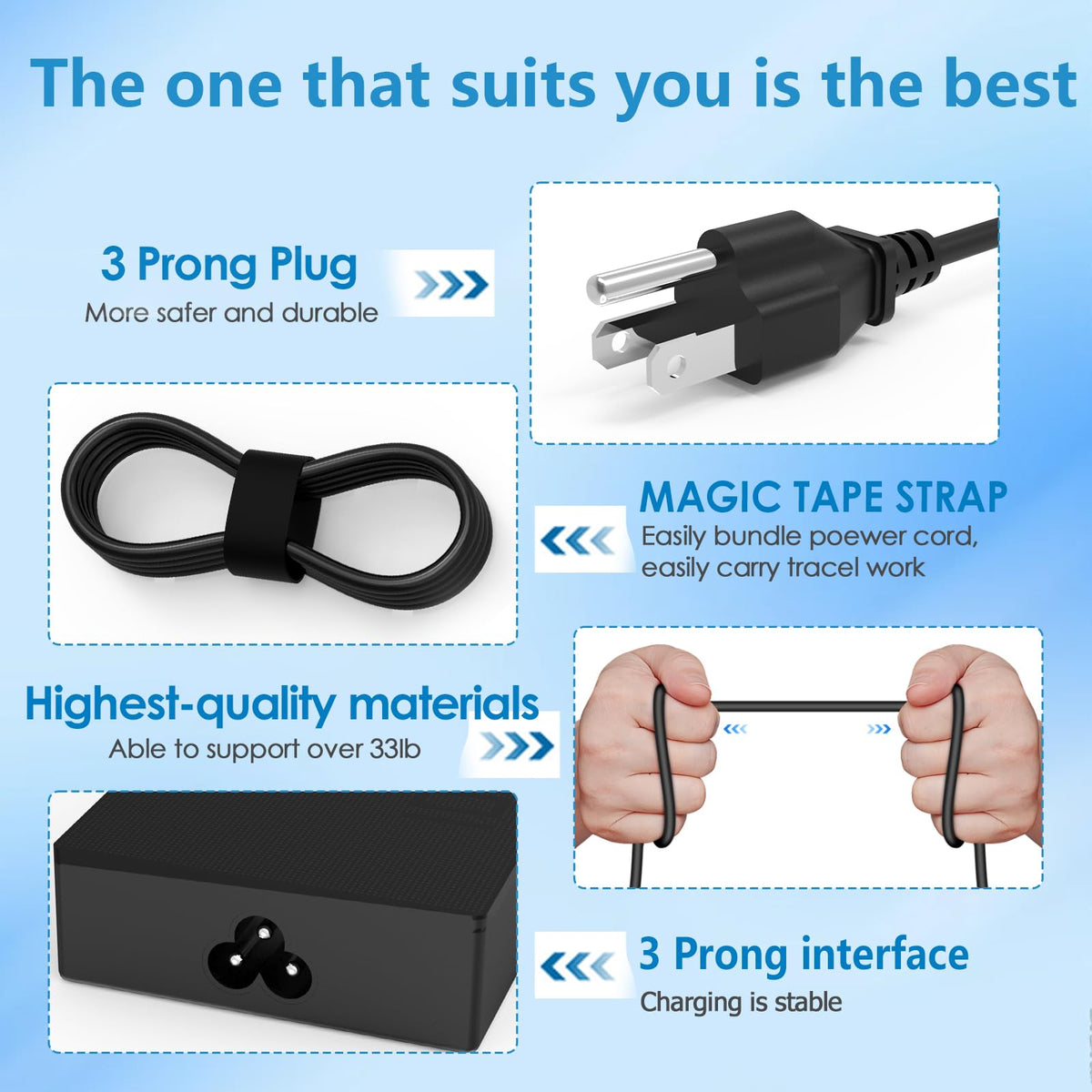 JAART adapter plugged into an Asus TUF Gaming laptop for stable charging