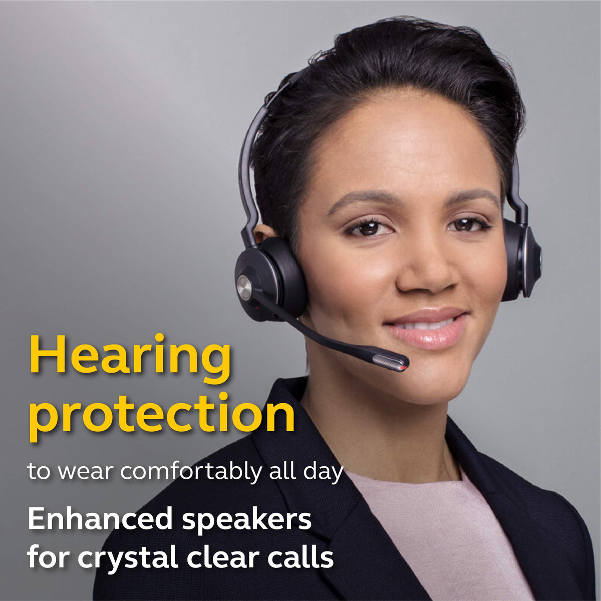 Jabra Engage 65 intuitive controls for easy call management