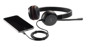 Noise-cancelling microphone helps reduce background noise during calls.