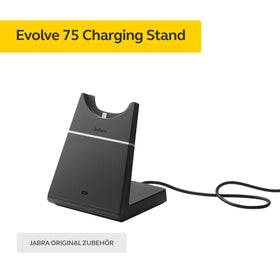 Jabra Evolve 75 stand compatible with the full Evolve 75 line.