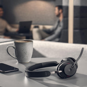 Jabra Evolve2 65 40mm speakers deliver rich audio for calls and music