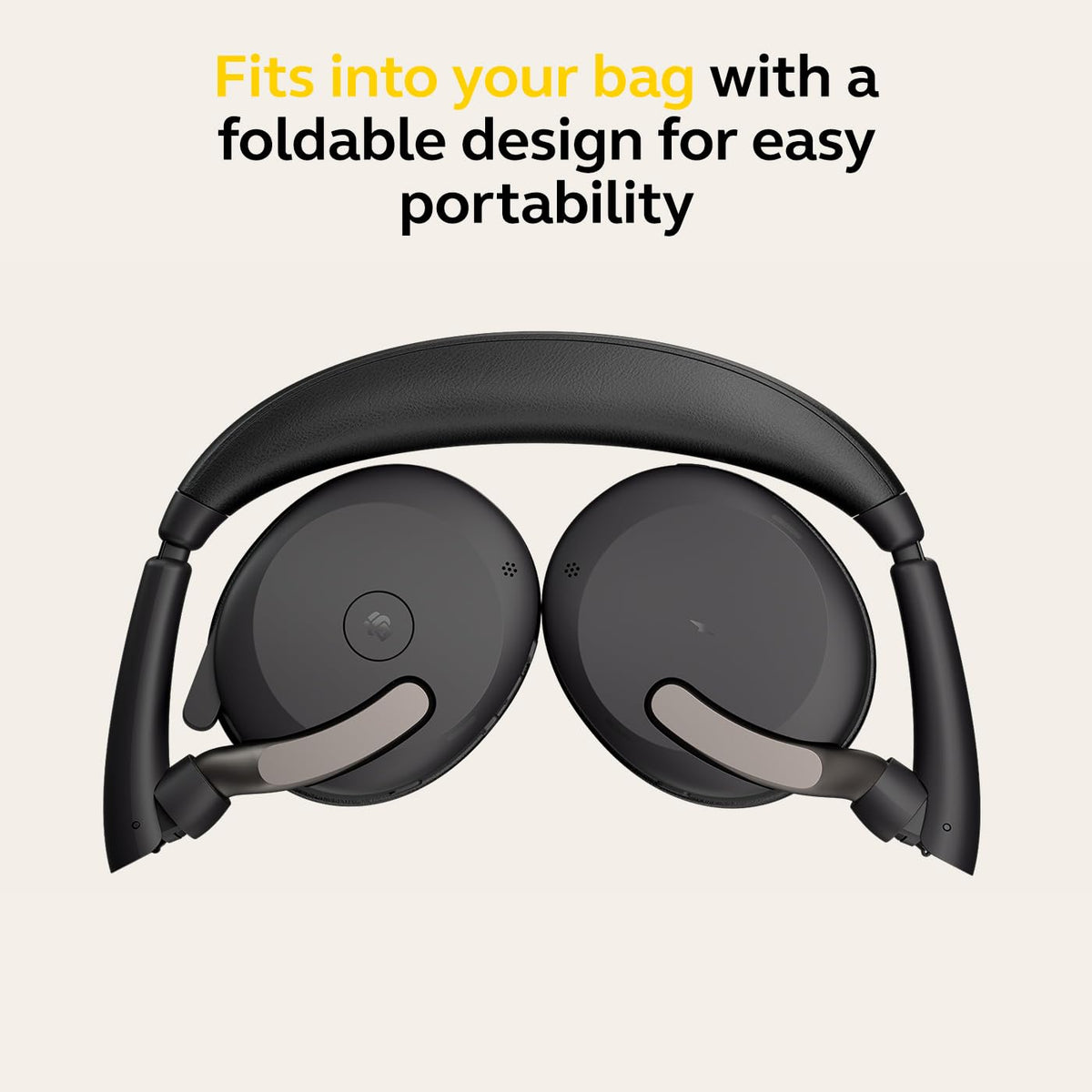 Jabra Evolve2 65 Flex with AirComfort headband keeps you comfortable all day.