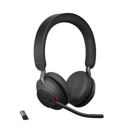 Jabra Evolve2 65 noise cancellation close-up for focused calls