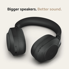 Jabra Evolve2 85 busylight stays visible to minimize interruptions.