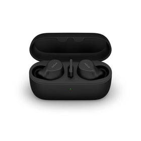 Jabra Evolve2 earbuds with a compact-fit design for all-day comfort