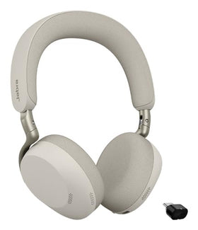 Jabra Evolve3 75 dual connectivity for laptop and phone use.