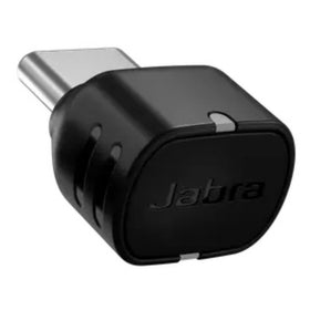 Jabra Evolve3 75 with microphone-arm-free design on ear