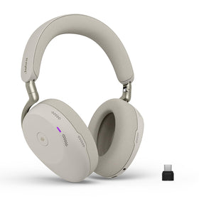 Jabra Evolve3 85 over-ear headset for all-day comfort and focus.