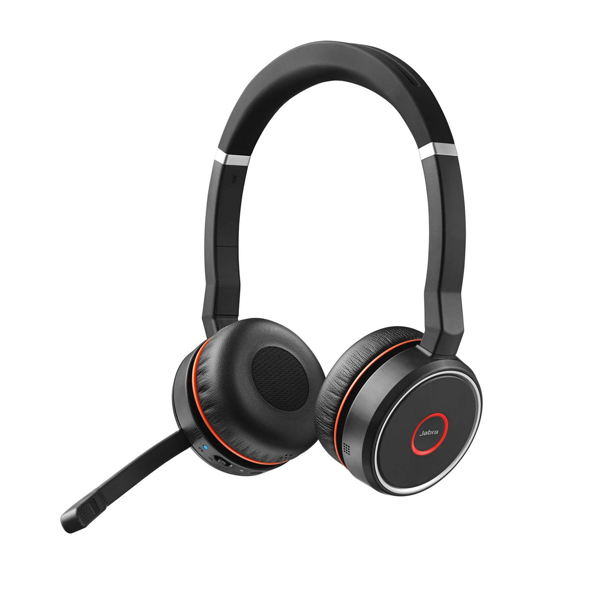 Jabra Evolve75 headset on-ear for crisp calls and music