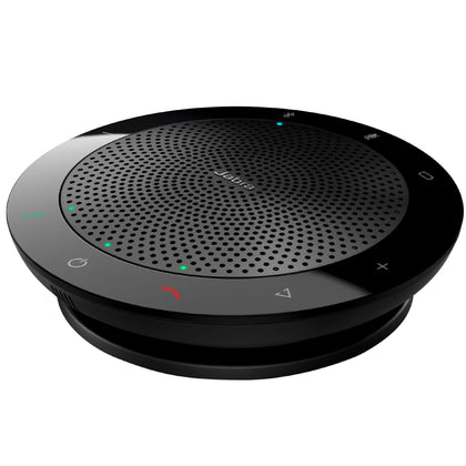 Jabra Speak 510 UC compact design enabling easy transport and desk use.
