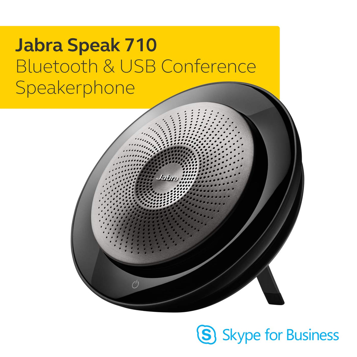 Jabra Speak 710 portable design with travel pouch for easy on the go meetings