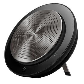 Jabra Speak 750 front view for crisp conference audio and easy setup.