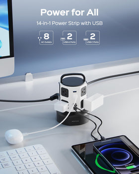 JACKYLED top handle and layer switches for easy carrying and independent power control benefit