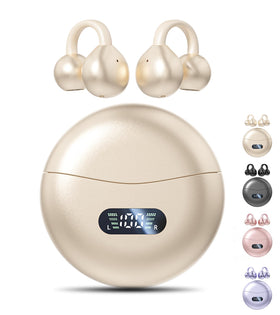 Jacuate lightweight 4 g clip-on earbuds for small ears.