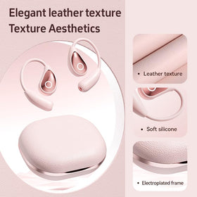 Jacuate Open Ear Earbuds charging case with LED display