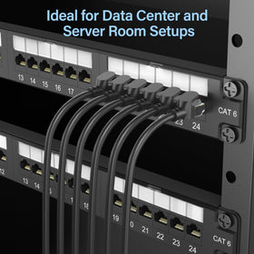 Jadaol side profile with T568A/B labels aiding error-free wiring during setup