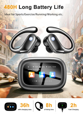 jaddsa ergonomic earbuds designed for all-day comfort during activity