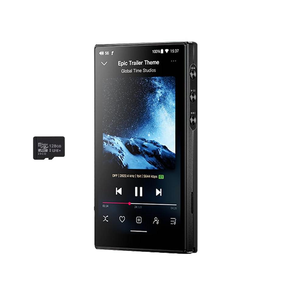 JadeAudio JM21 front view highlighting slim portable design for on-the-go listening