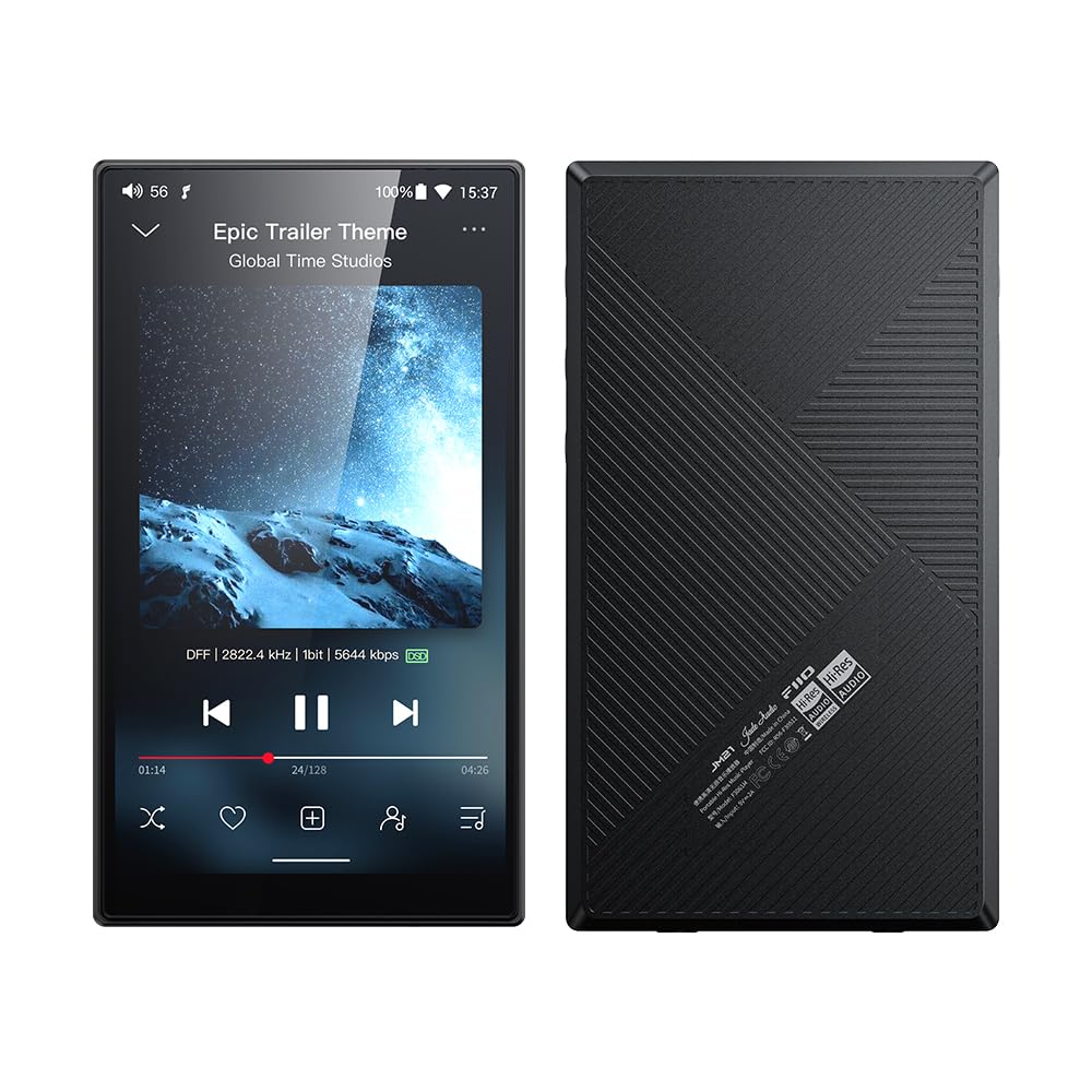 JadeAudio JM21 front view showing compact one-handed design for travel