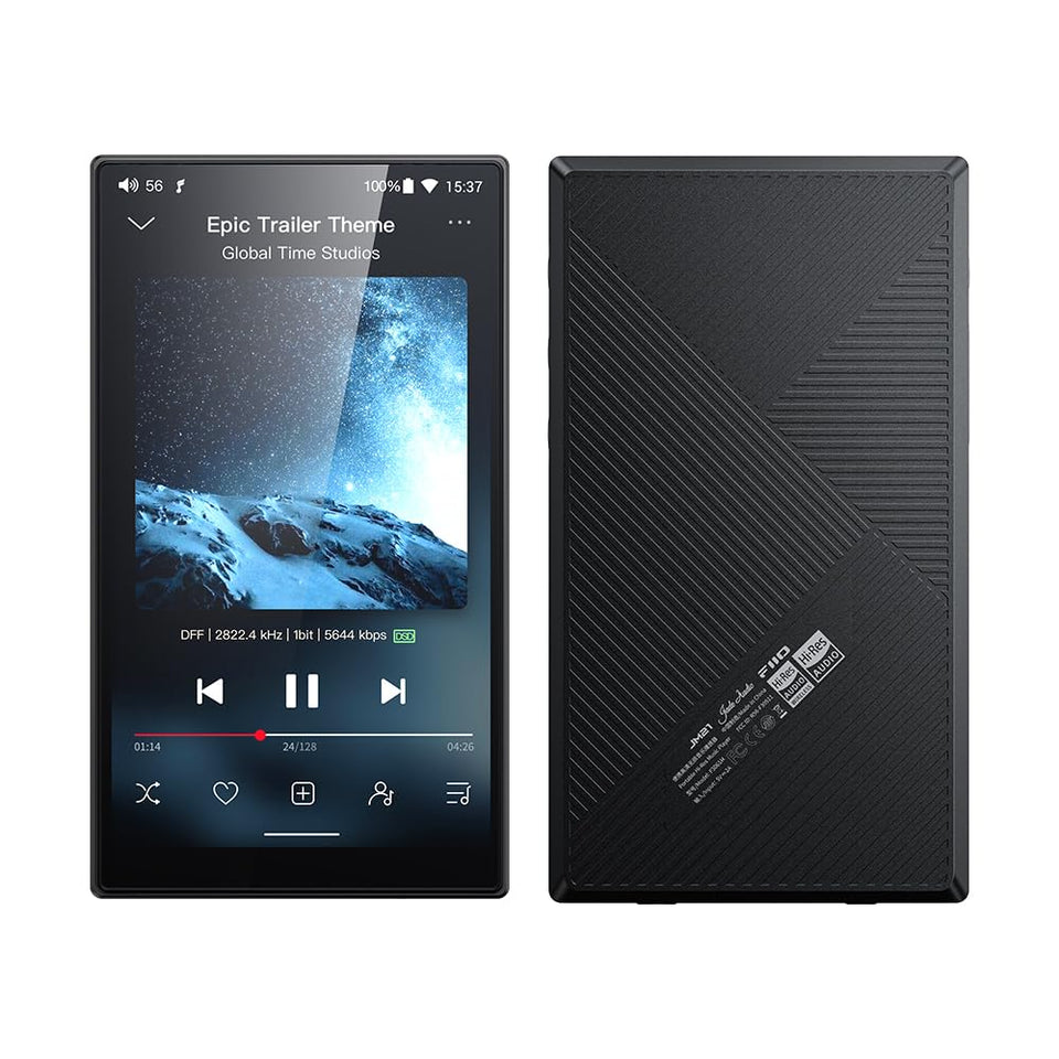JadeAudio JM21 front view showing compact one-handed design for travel