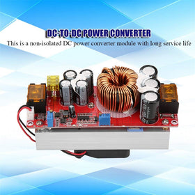 Jadeshay boost converter digital display demonstrates precise voltage regulation.