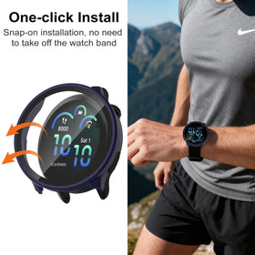 JADTILXY on wrist scale comparison showing slim fit and comfortable wear