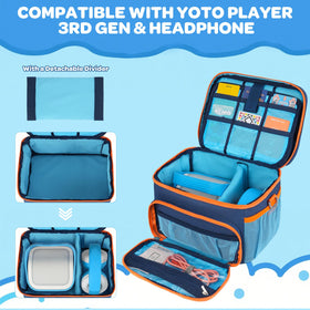 Jaffzora case showing 30-card capacity organized on the go