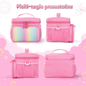 Main compartment with additional pockets keeps chargers and cords organized