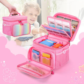 Durable polyester with reinforced stitching resists wear during travel