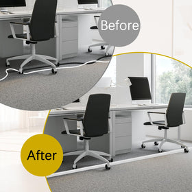 JAHOMFAI versatile cord cover suits homes, offices, schools, concerts, and gyms.