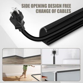 JAHOMFAI odorless silicone ensures easy cleaning and long-lasting durability