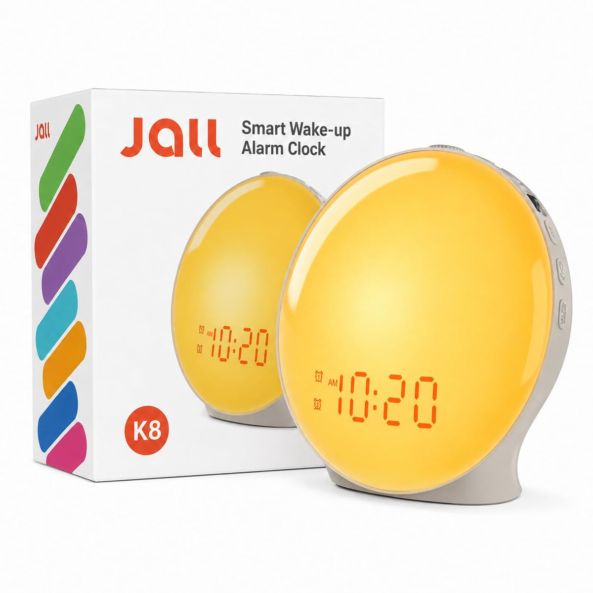 JALL color modes demo displaying 17 light effects for mood setting benefit
