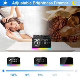 JALL FM radio feature for listening and waking to music.