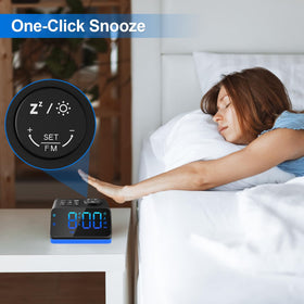JALL USB ports for convenient device charging overnight.