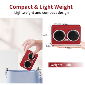 Janryzone portable retro design blends classic charm with modern convenience.