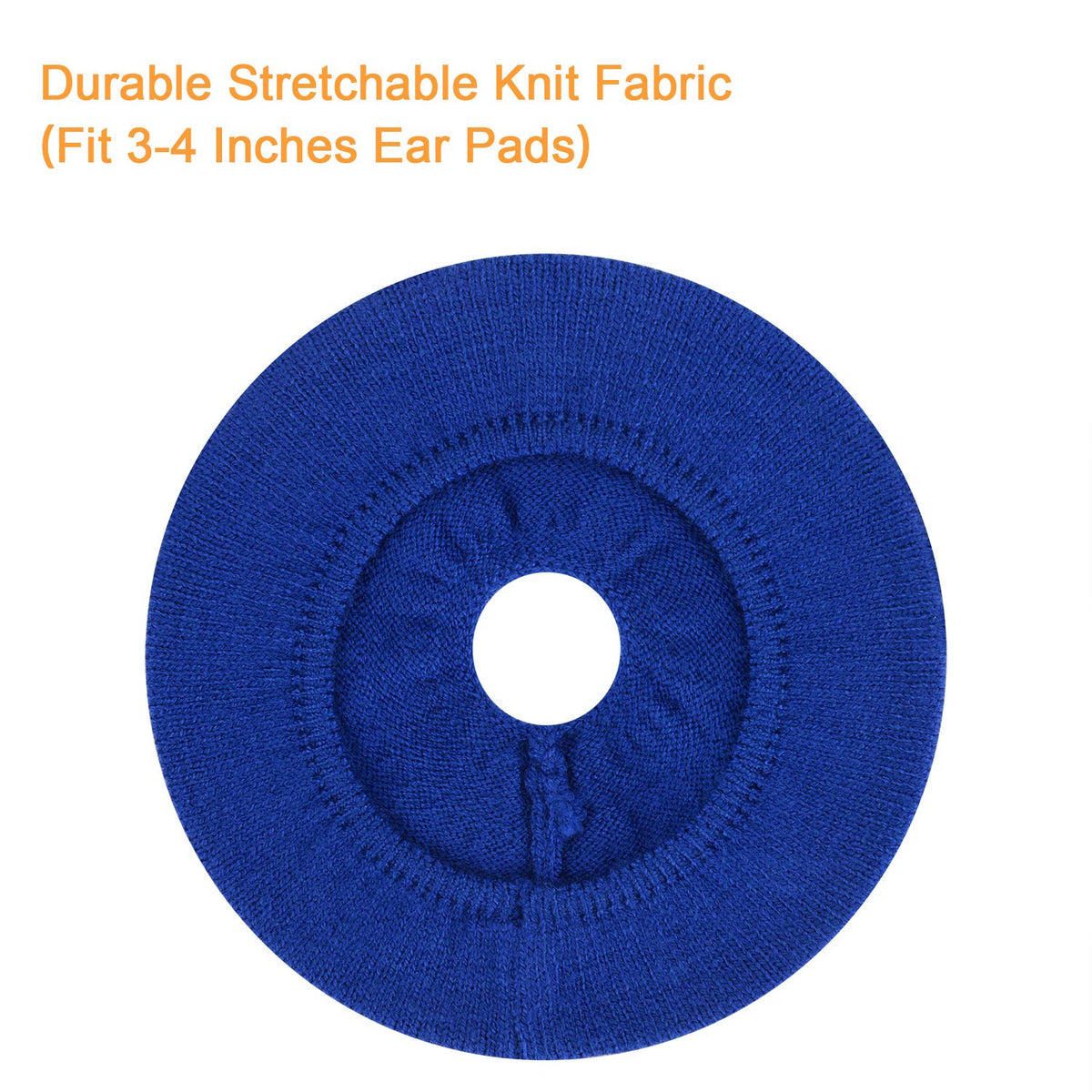 Blue Jarmor cover for 3–4 inch headset cushions fits multiple headsets