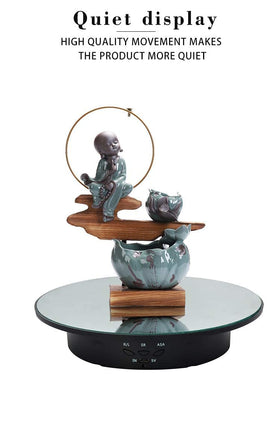 JAYEGT rotating display stand presents cake display with even motion