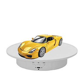 Jayegt compact turntable with 20 cm diameter and slim profile for tidy setups