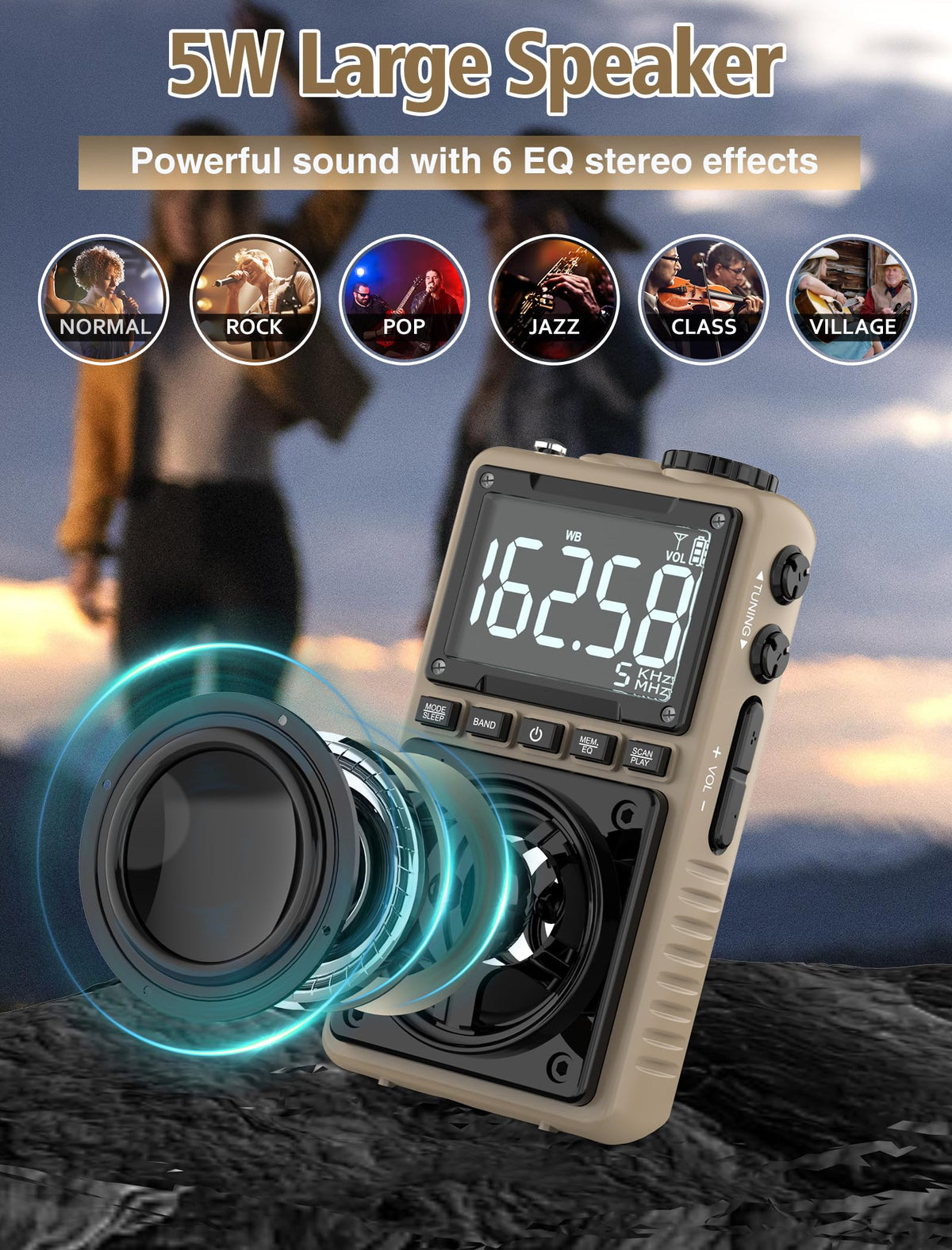 Jazmm back clip and wrist strap for secure hands-free carry
